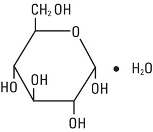 structural formula dextrose, usp