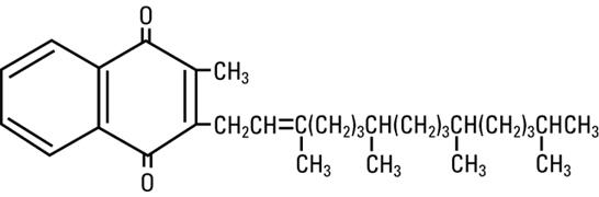 structural formula phytonadione
